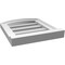 Ekena Millwork Arch Top Surface Mount PVC Gable Vent w/ 2"W x 2"P Brickmould Sill Frame, 14"W x 14"H GVPAR14X1403SN - alternate 3